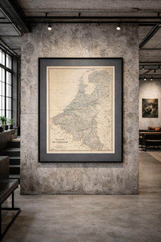 Oude kaart NL